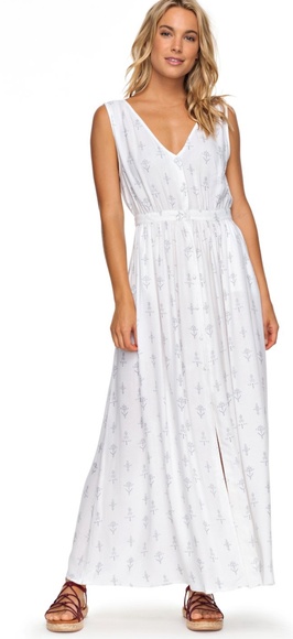 🌵ROXY WOMEN'S APACHE NATURE MAXI LONG DRESS 🌵 - Picture 3 of 7